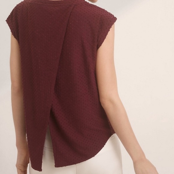 Aritzia Wilfred Anvers Jacquard Kite Back T-Shirt - Picture 4 of 4